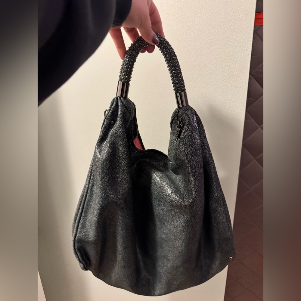 Kenneth Cole Sterling Silver Fairy Story iridescent large bag like new